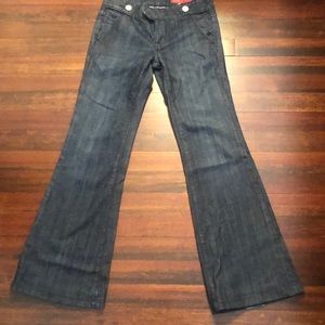 Boot cut blue jeans - size 26